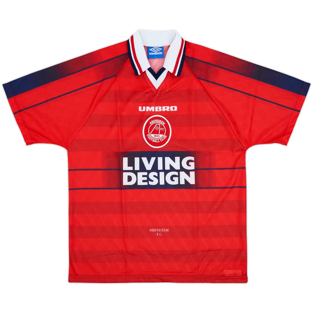 1996-97 Aberdeen Home Shirt - 8/10 - (L)