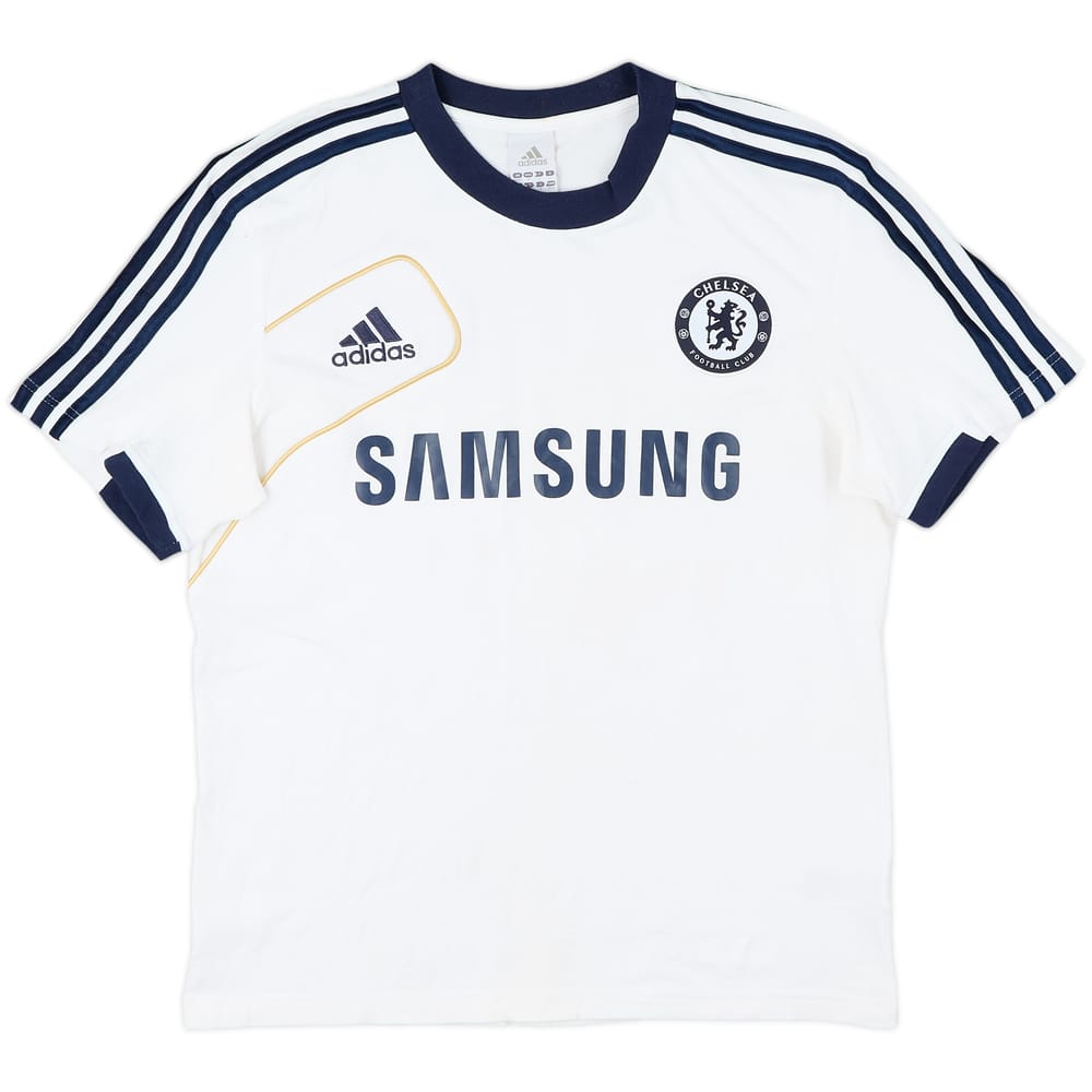 2012-13 Chelsea adidas Cotton Training Shirt - 8/10 - (M)
