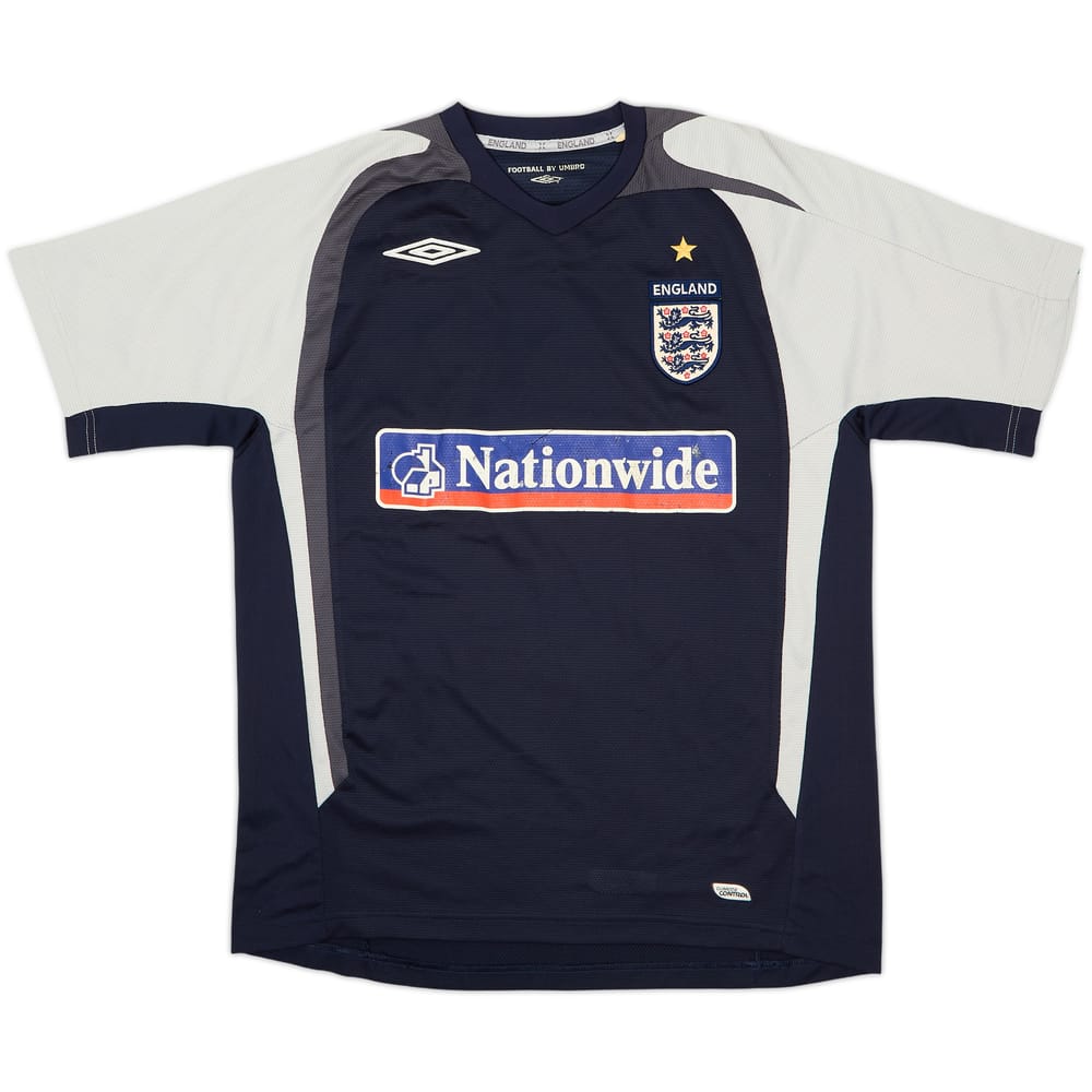 2005-06 England Umbro Training Shirt - 6/10 - (M)
