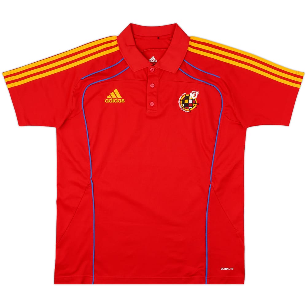 2010-12 Spain adidas Polo Shirt - 9/10 - (L)