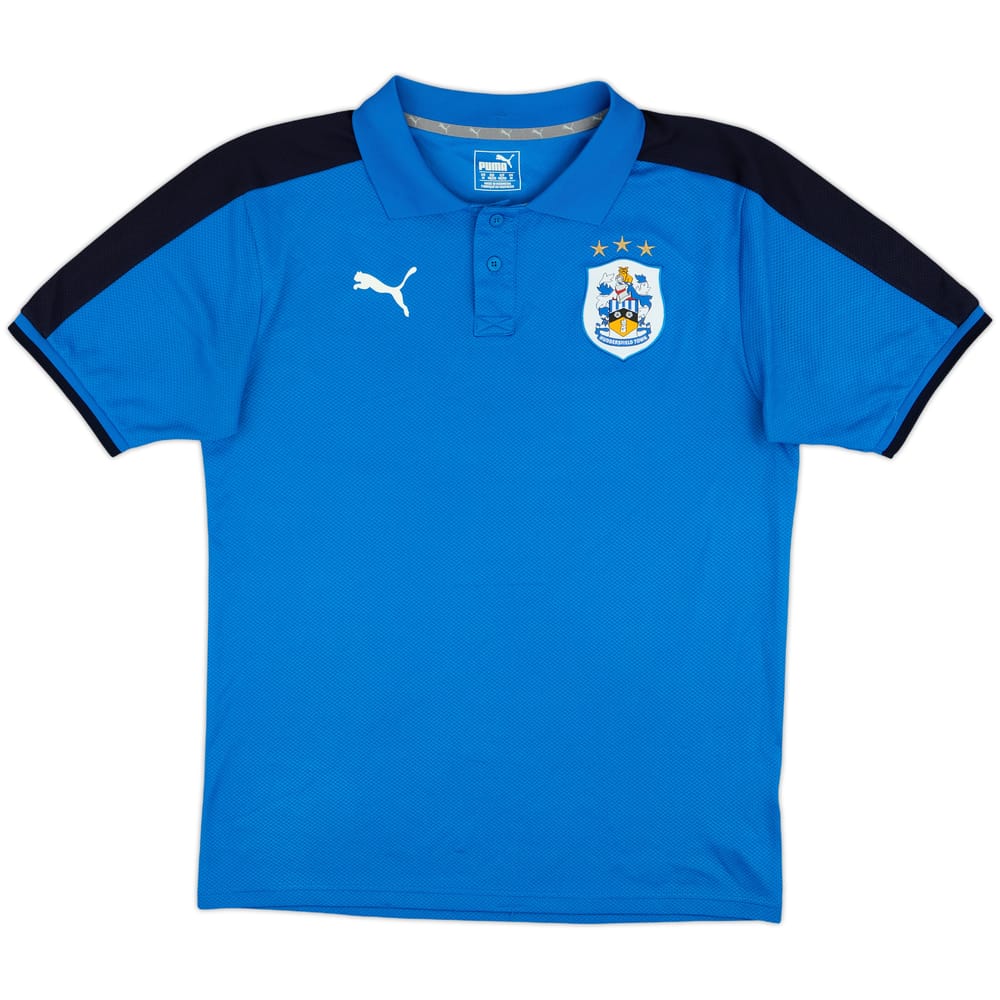 2015-16 Huddersfield Town Puma Polo Shirt - 8/10 - (M)