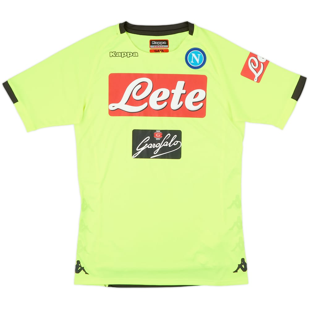2018-19 Napoli Kappa Training Shirt - 9/10 - (S)