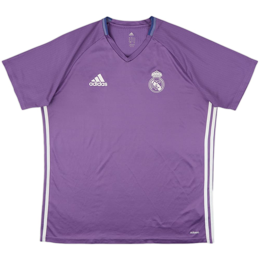 2016-17 Real Madrid adizero Training Shirt - 9/10 - (XL)