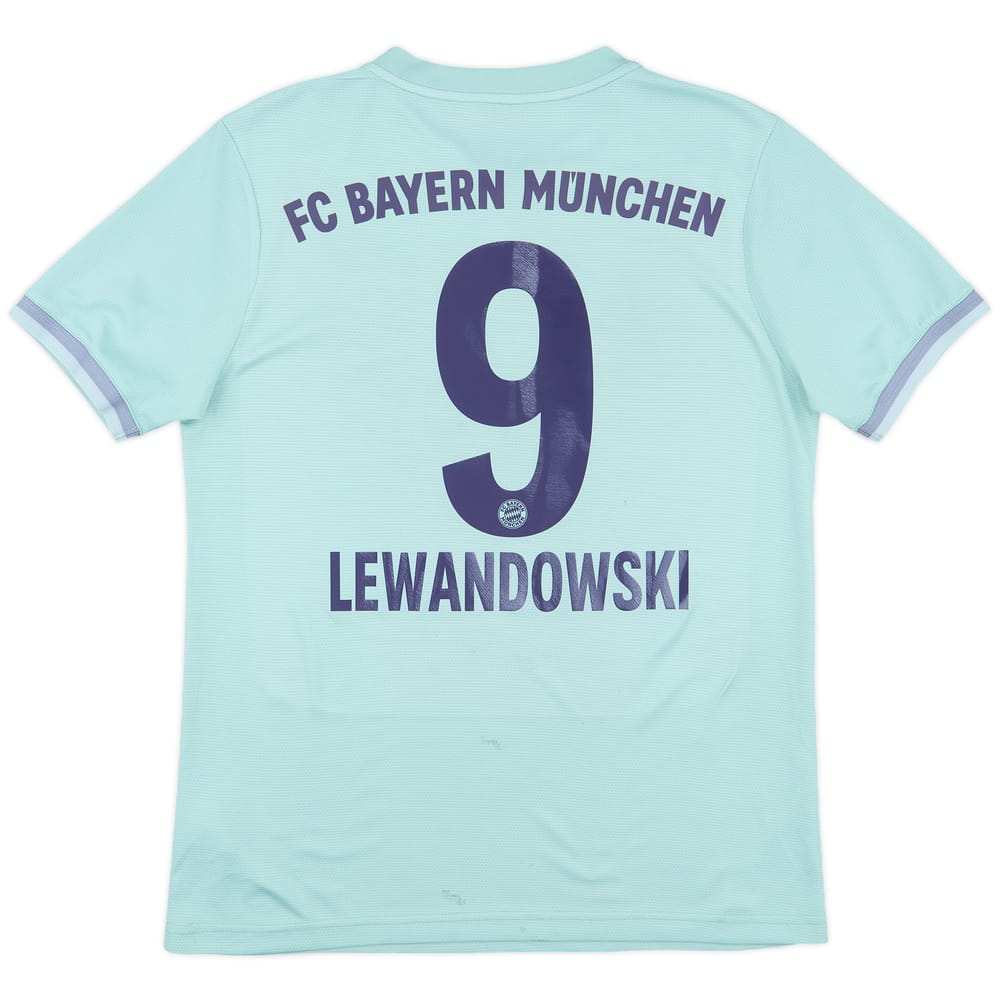2018-19 Bayern Munich Away Shirt Lewandowski #9 - 7/10 - (S)