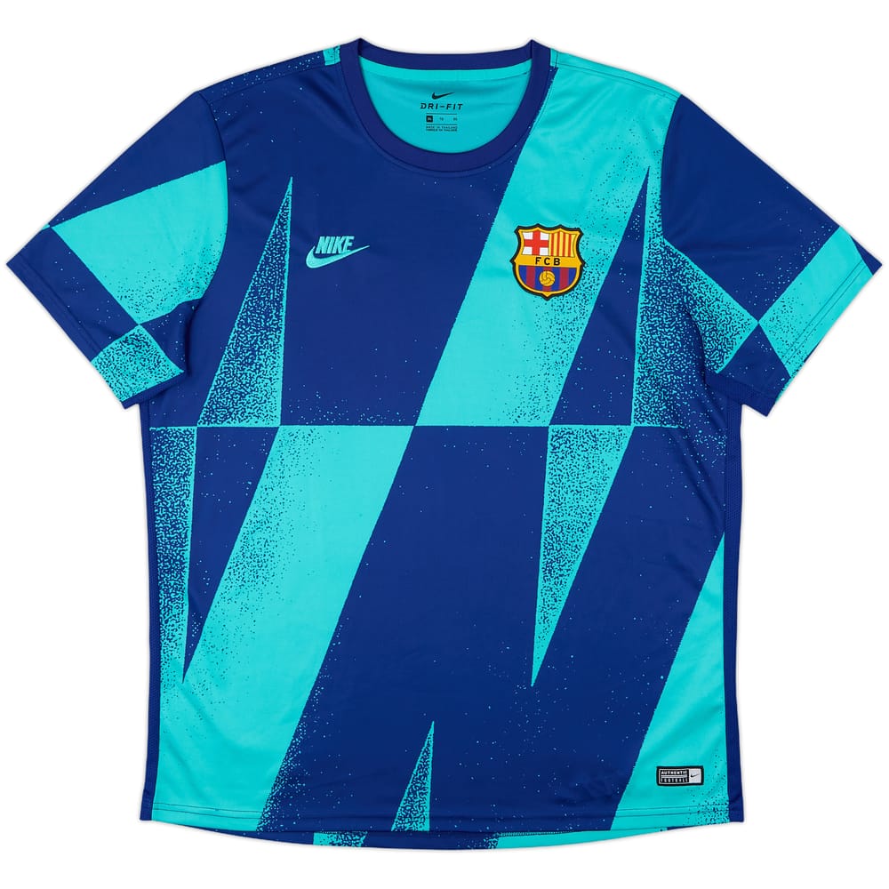 2019-20 Barcelona Nike Training Shirt - 9/10 - (XL)