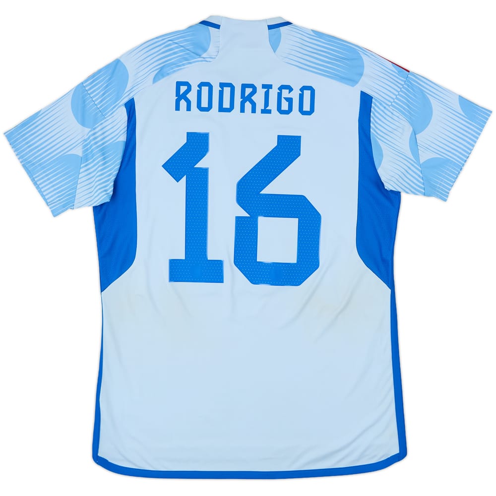 2022-23 Spain Away Shirt Rodrigo #16 - 10/10 - (L)