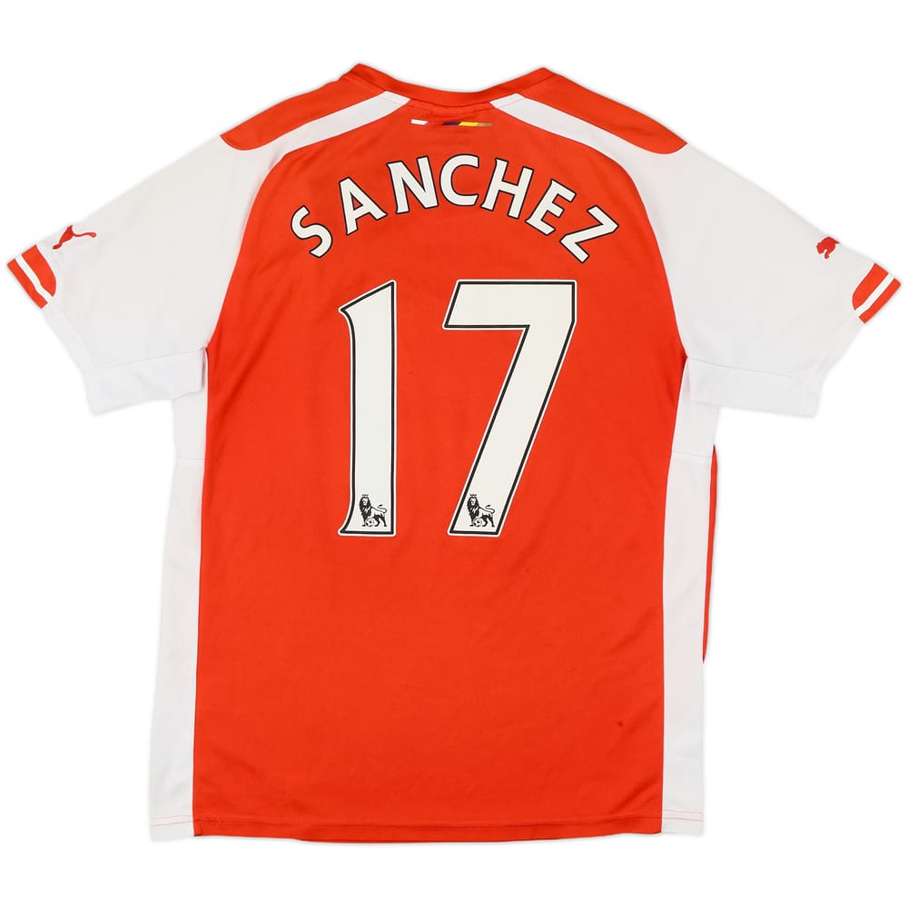 2014-15 Arsenal Home Shirt Sanchez #17 - 5/10 - (S)