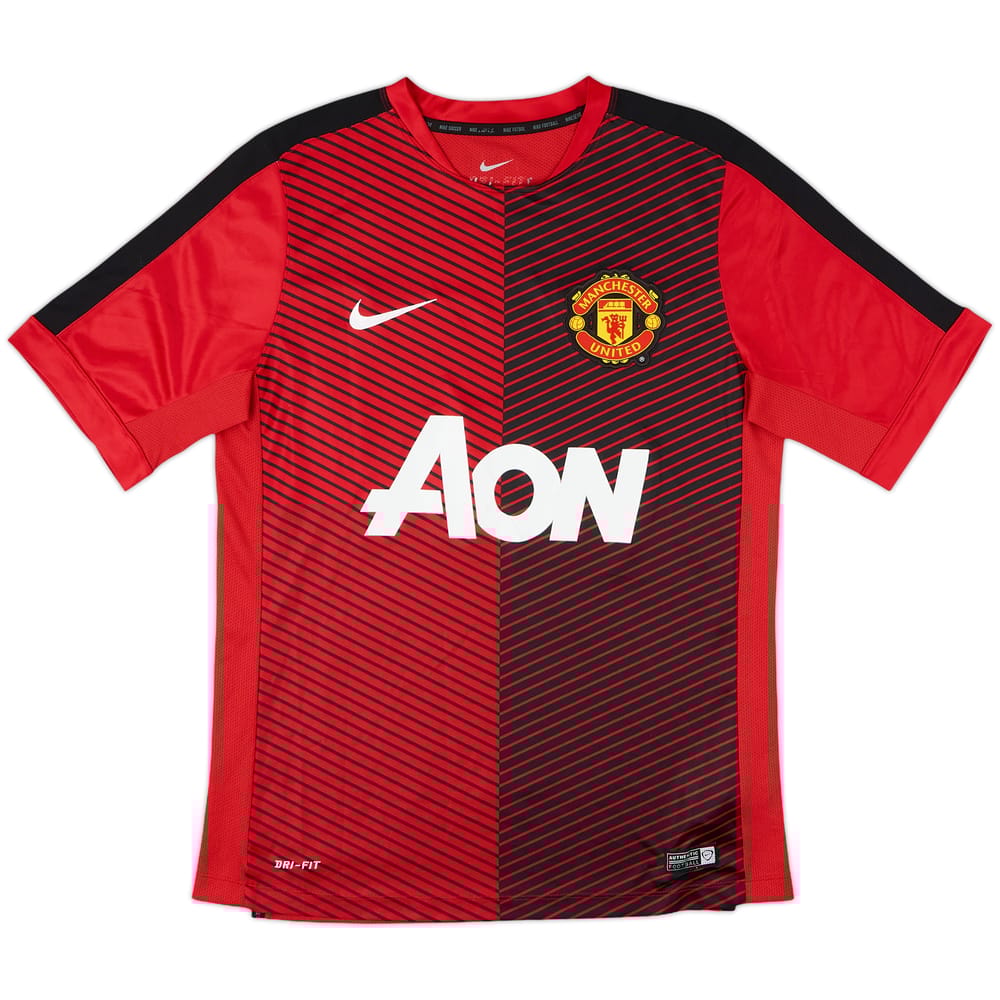 2014-15 Manchester United Nike Training Shirt - 7/10 - (L)