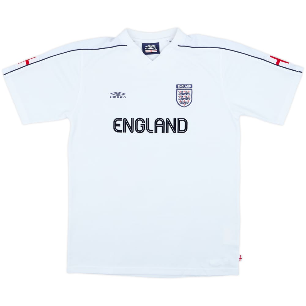 2002-04 England Umbro Training Shirt - 7/10 - (M)