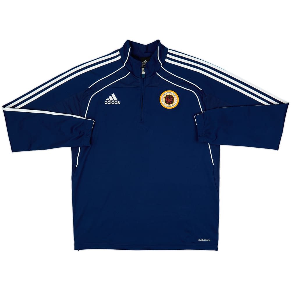 2010-12 Hong Kong adidas 1/4 Zip Drill Top - 7/10 - (L/XL)