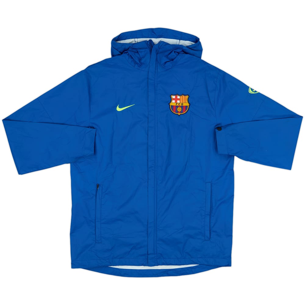 2009-10 Barcelona Nike Rain Jacket - 8/10 - (S)
