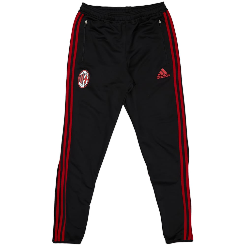 2014-15 AC Milan adidas Track Pants/Bottoms - 9/10 - (S)