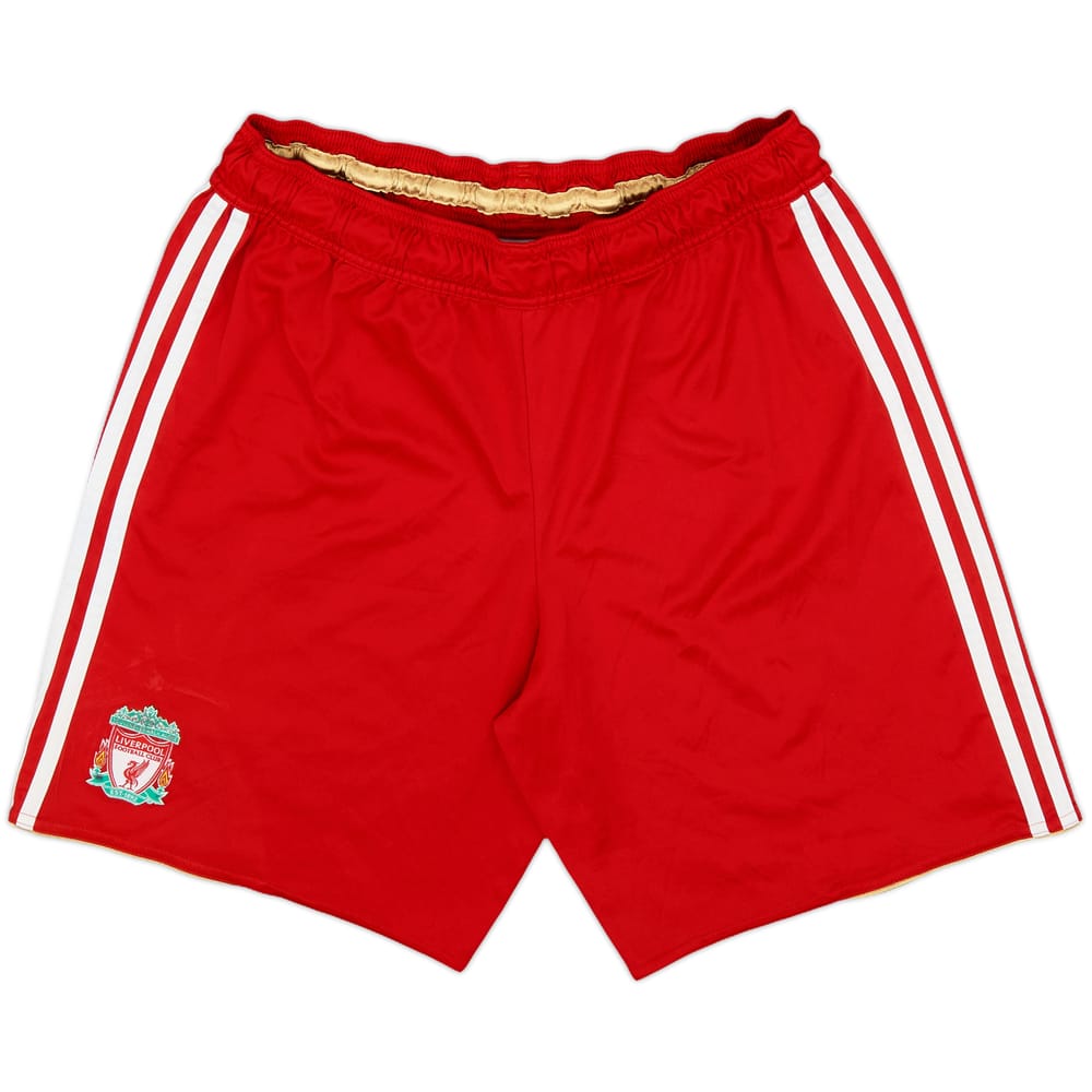 2010-11 Liverpool Home Shorts - 7/10 - (M)