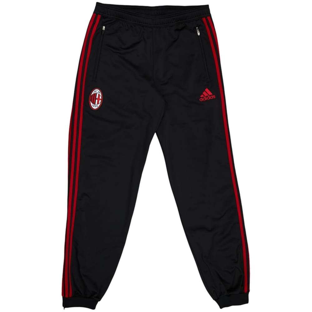 2014-15 AC Milan adidas Track Pants/Bottoms - 10/10 - (M)