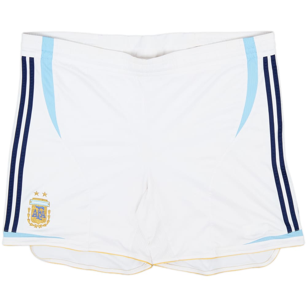 2005-07 Argentina Home Shorts - 5/10 - (XL)