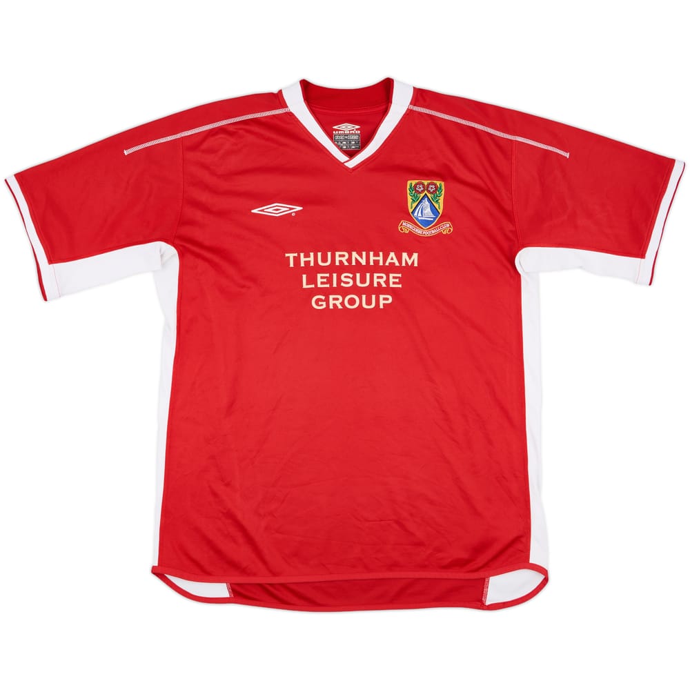 2002-04 Morecambe Home Shirt - 8/10 - (XL)