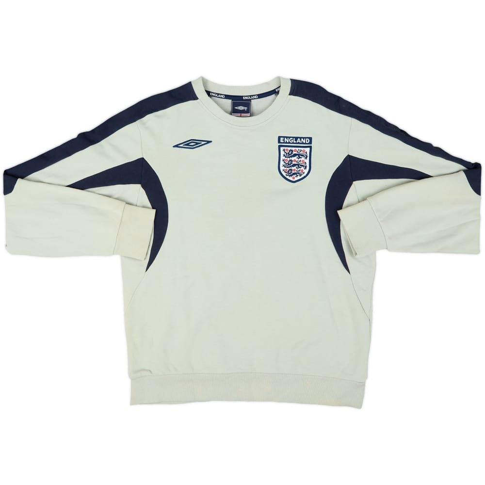 2006-08 England Umbro Sweat Top - 6/10 - (S)