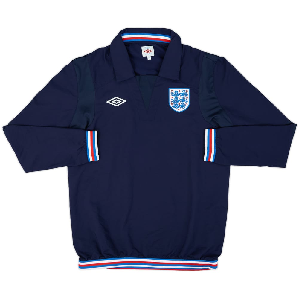 2010-11 England Umbro Drill Top - 10/10 - (M)