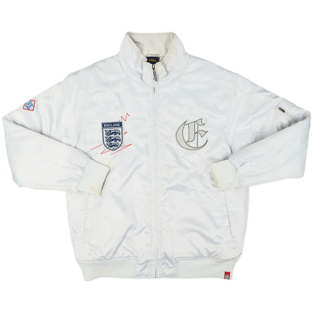 2006-08 England Umbro Padded Bench Coat - 7/10 - (M)