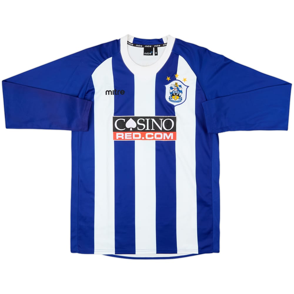 2007-08 Huddersfield Home L/S Shirt - 5/10 - (M)