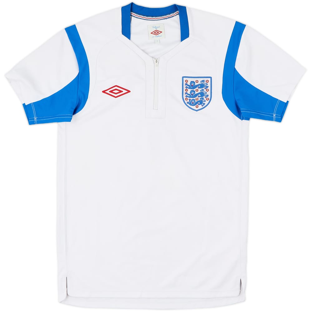 2012-13 England Umbro 1/4 Zip Training Shirt - 6/10 - (S)