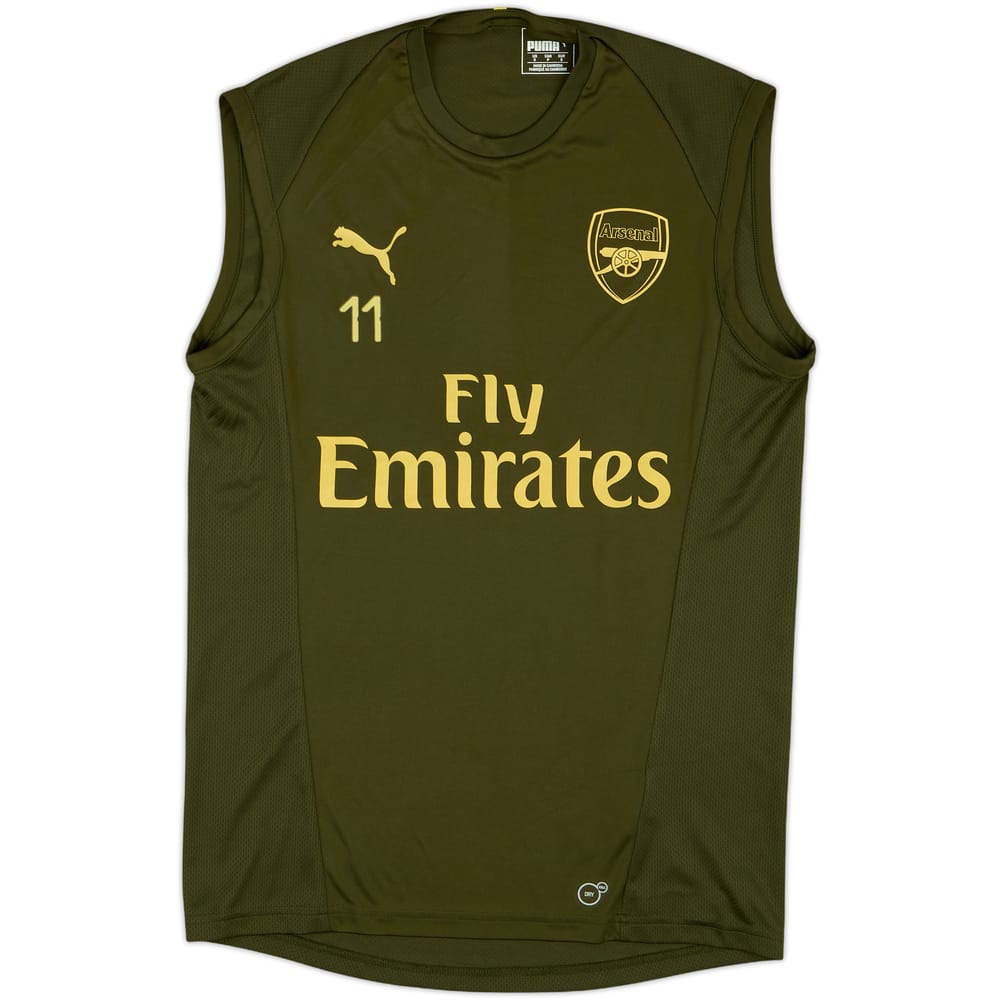 2017-18 Arsenal Player Issue Puma Training Shirt #11  - 7/10 - (S)