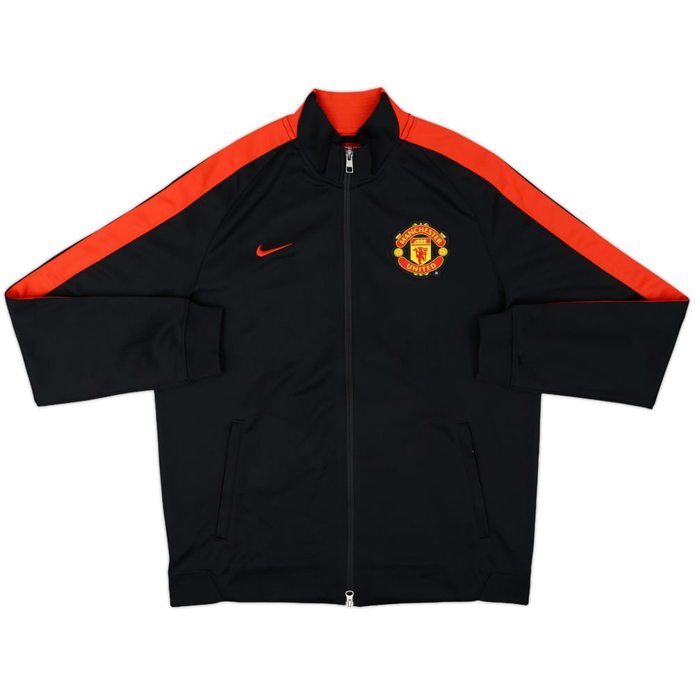 2015-16 Manchester United adidas Track Jacket - 8/10 - (XL)