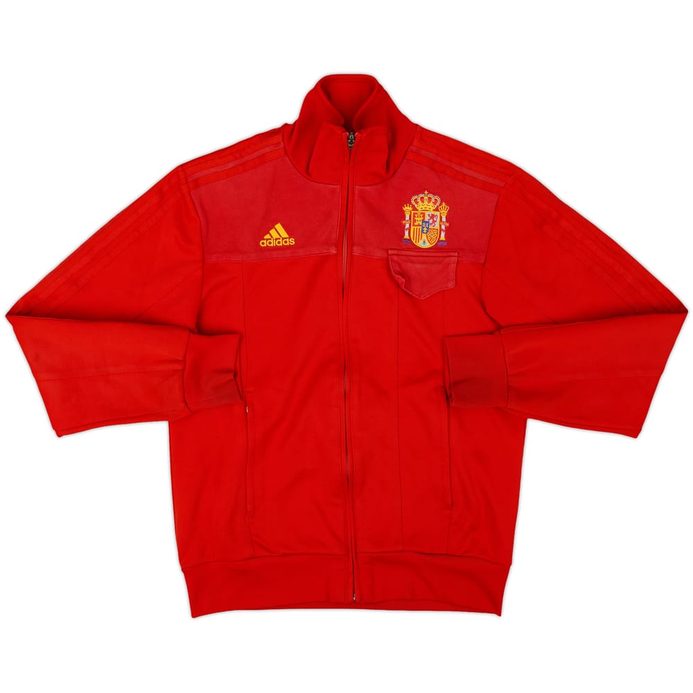 2007-08 Spain adidas Track Jacket - 8/10 - (S)