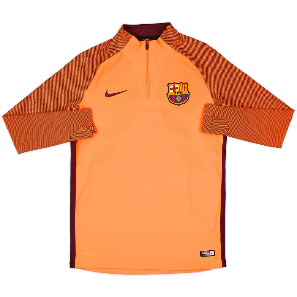 2017-18 Barcelona Nike Aeroswift 1/4 Zip Drill Top - 7/10 - (L)