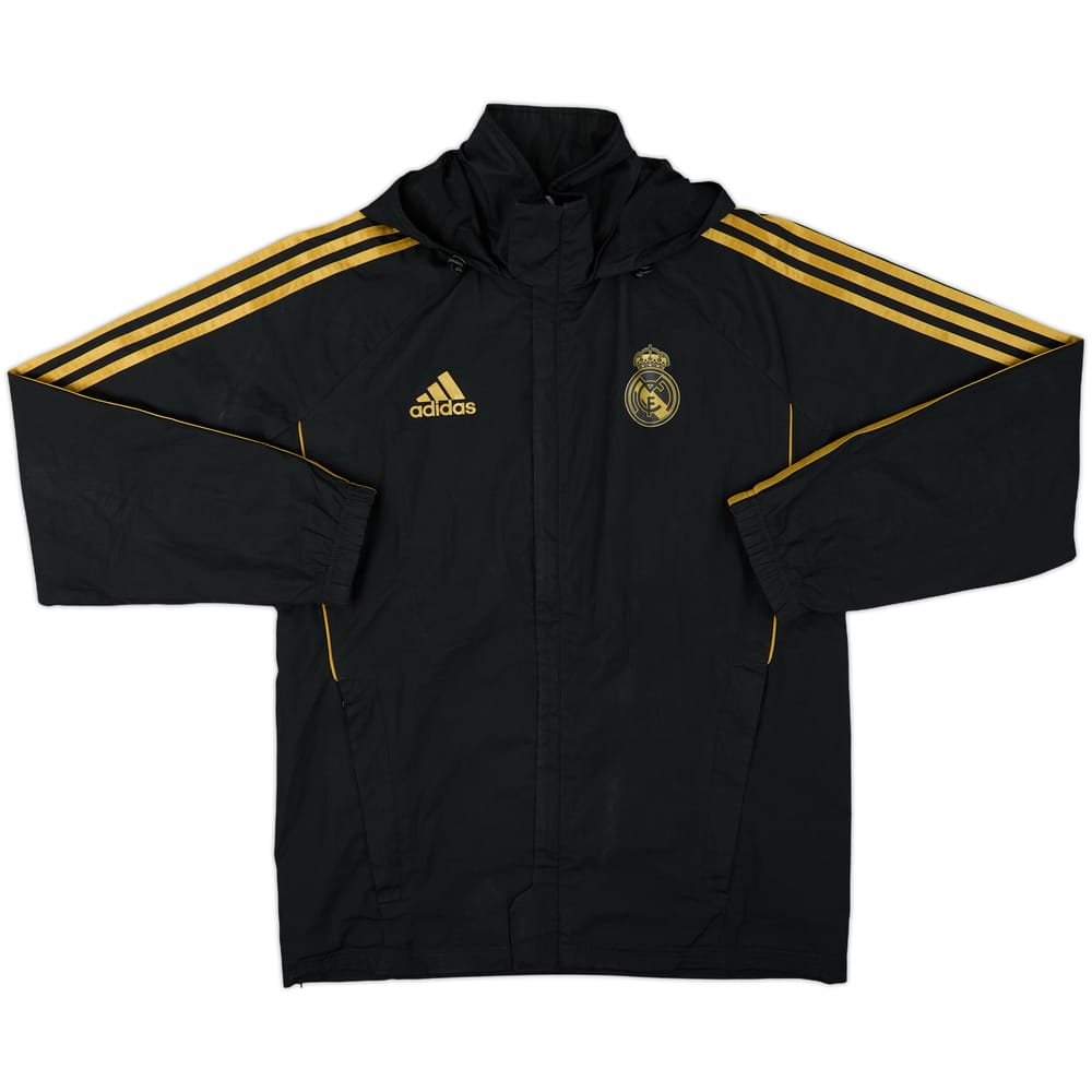 2011-12 Real Madrid adidas Hooded Rain Jacket - 8/10 - (S)
