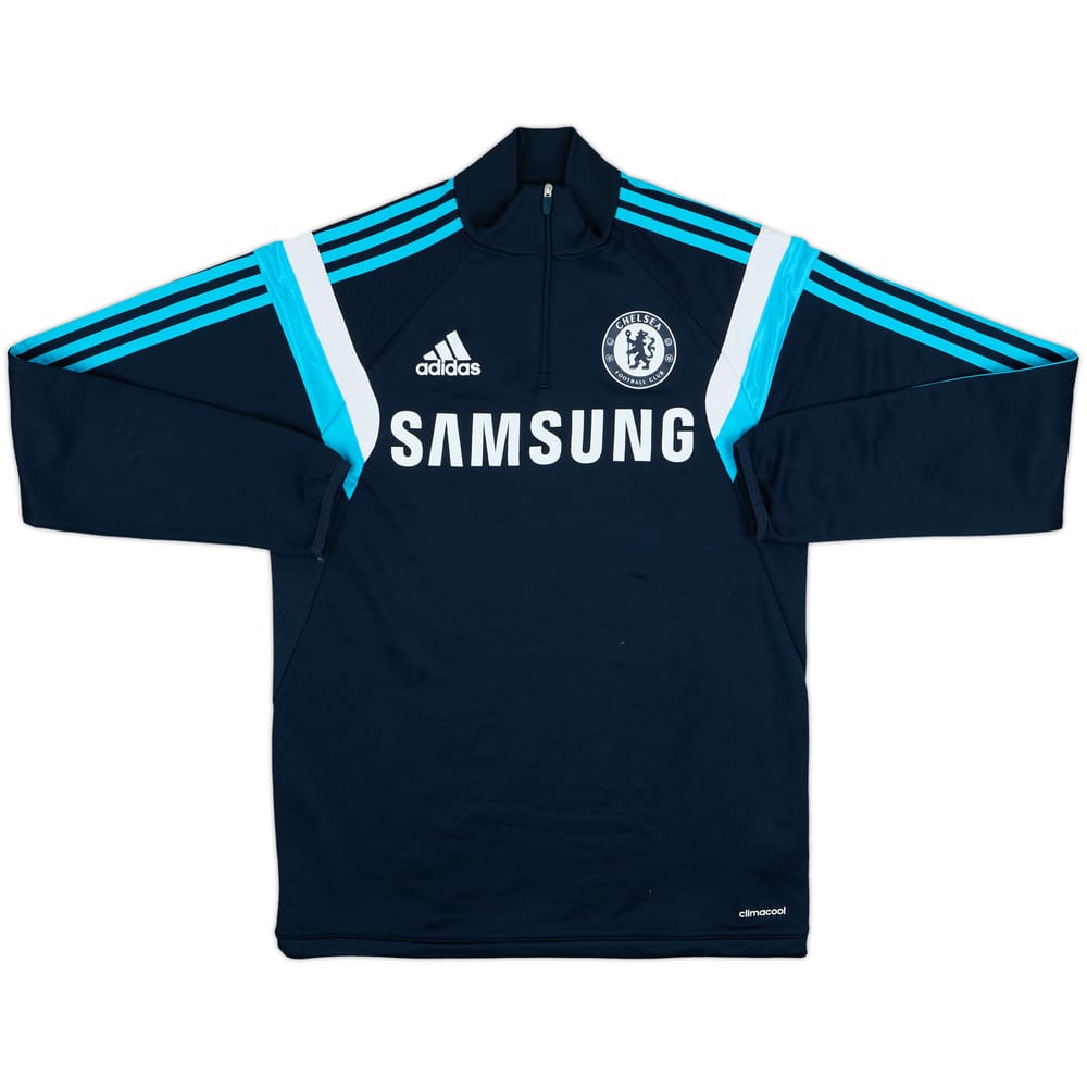 2015-16 Chelsea adidas 1/4 Zip Drill Top - 8/10 - (S)