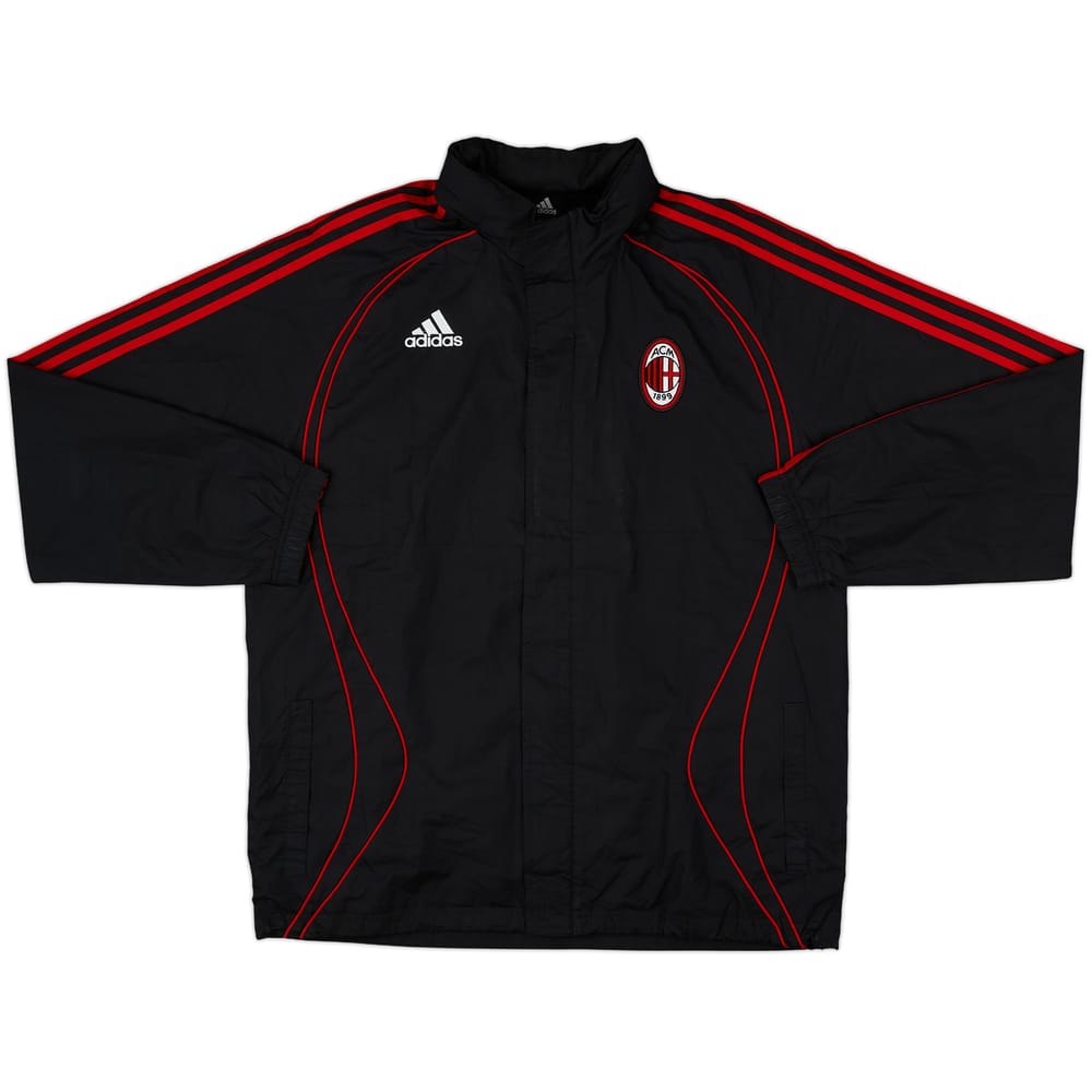 2006-07 AC Milan adidas Hooded Rain Jacket - 8/10 - (M/L)