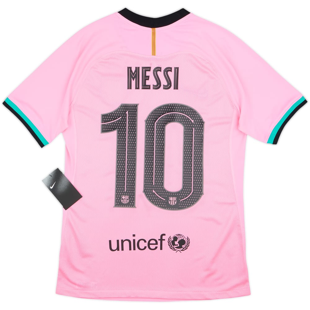 2020-21 Barcelona Authentic Third Shirt Messi #10 (M)