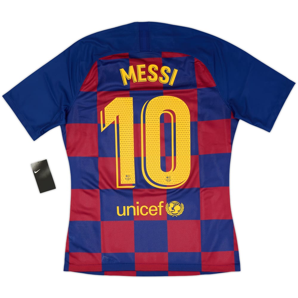 2019-20 Barcelona Player Issue Home Shirt Messi #10 (L)