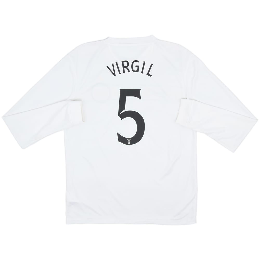 2014-15 Celtic European Third L/S Shirt Virgil #5 - 5/10 - (M)