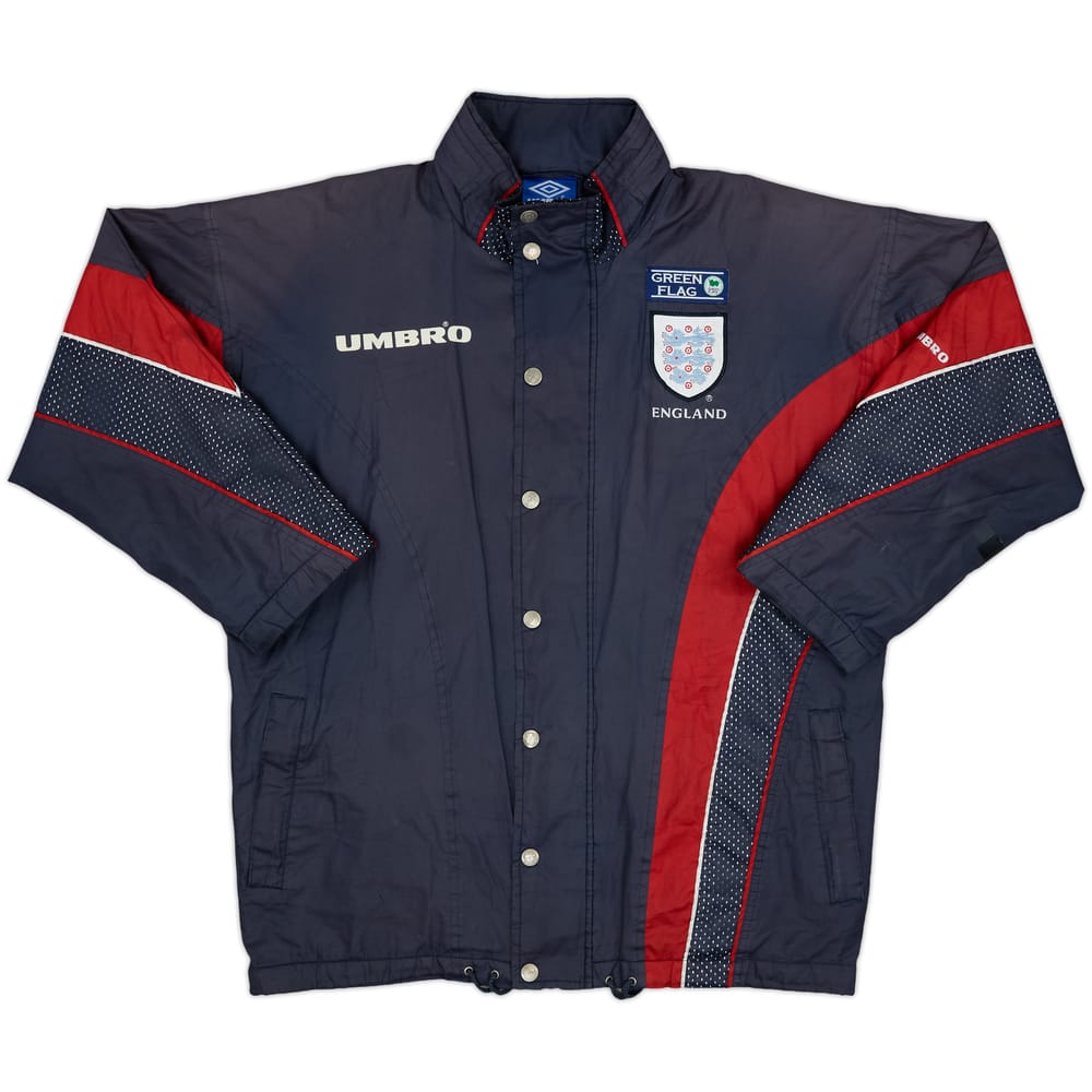 1998-00 England Umbro Rain Jacket - 6/10 - (M)
