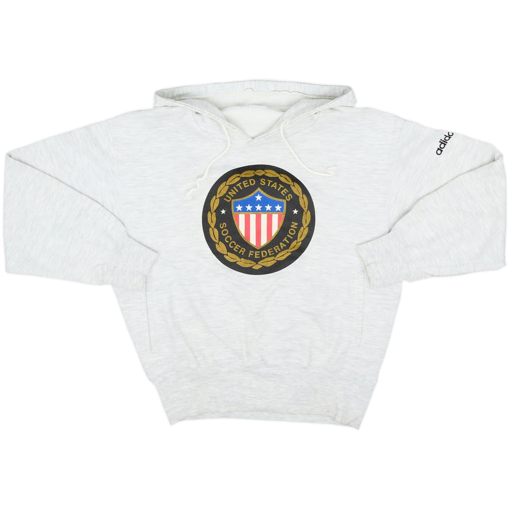 1993 USA adidas Hooded Sweat Top - 9/10 - (S)