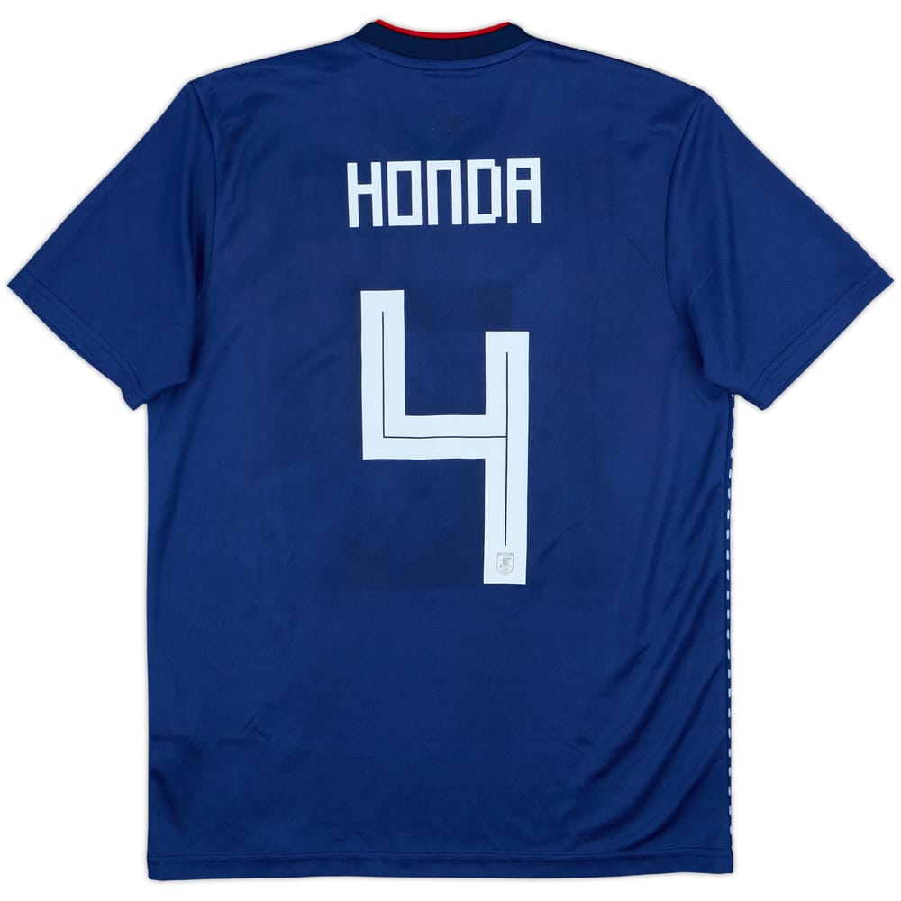 2018-19 Japan Home Shirt Honda #4 - 7/10 - (S)