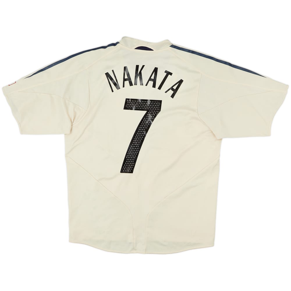 2004-06 Japan Away Shirt Nakata #7 - 6/10 - (L)