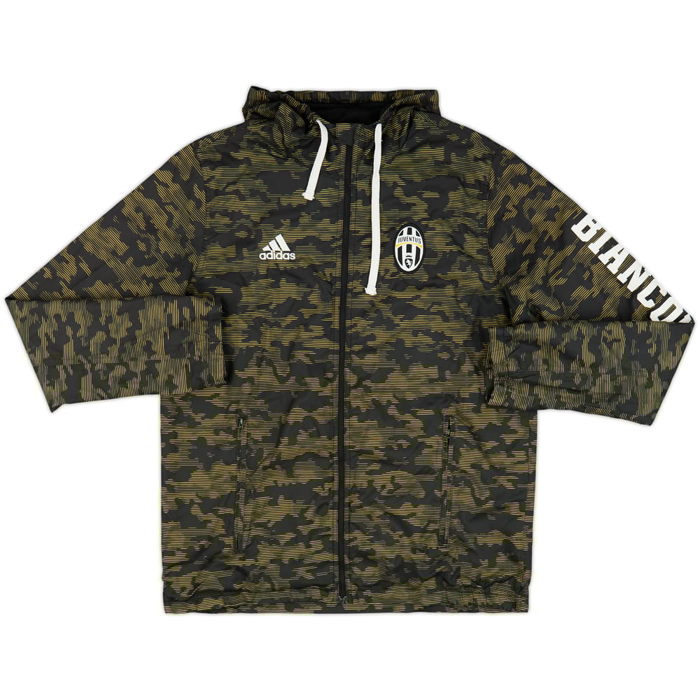 2015-16 Juventus adidas Hooded Track Jacket - 8/10 - (M)