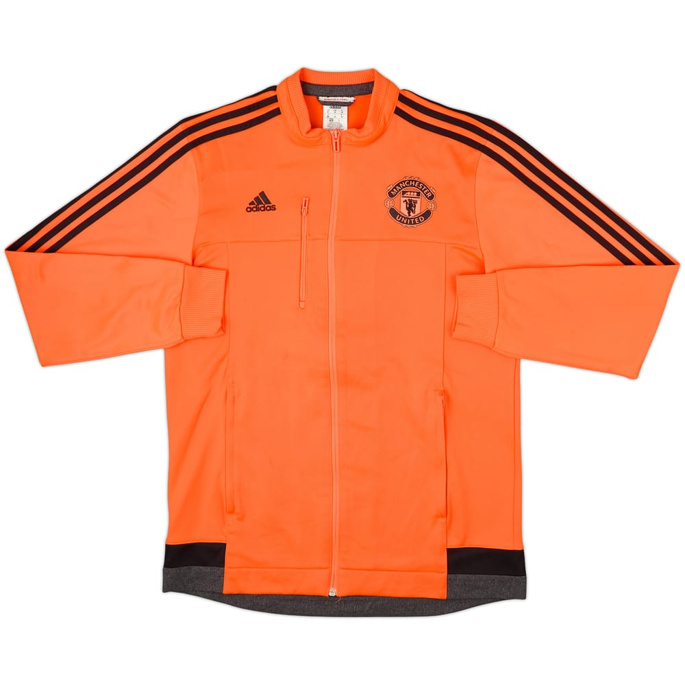 2015-16 Manchester United adidas Track Jacket - 7/10 - (M)
