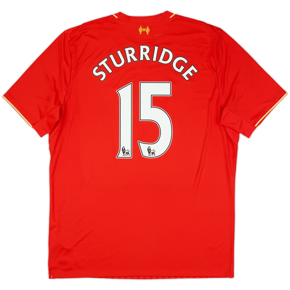 2015-16 Liverpool Home Shirt Sturridge #15 - 6/10 - (XL)