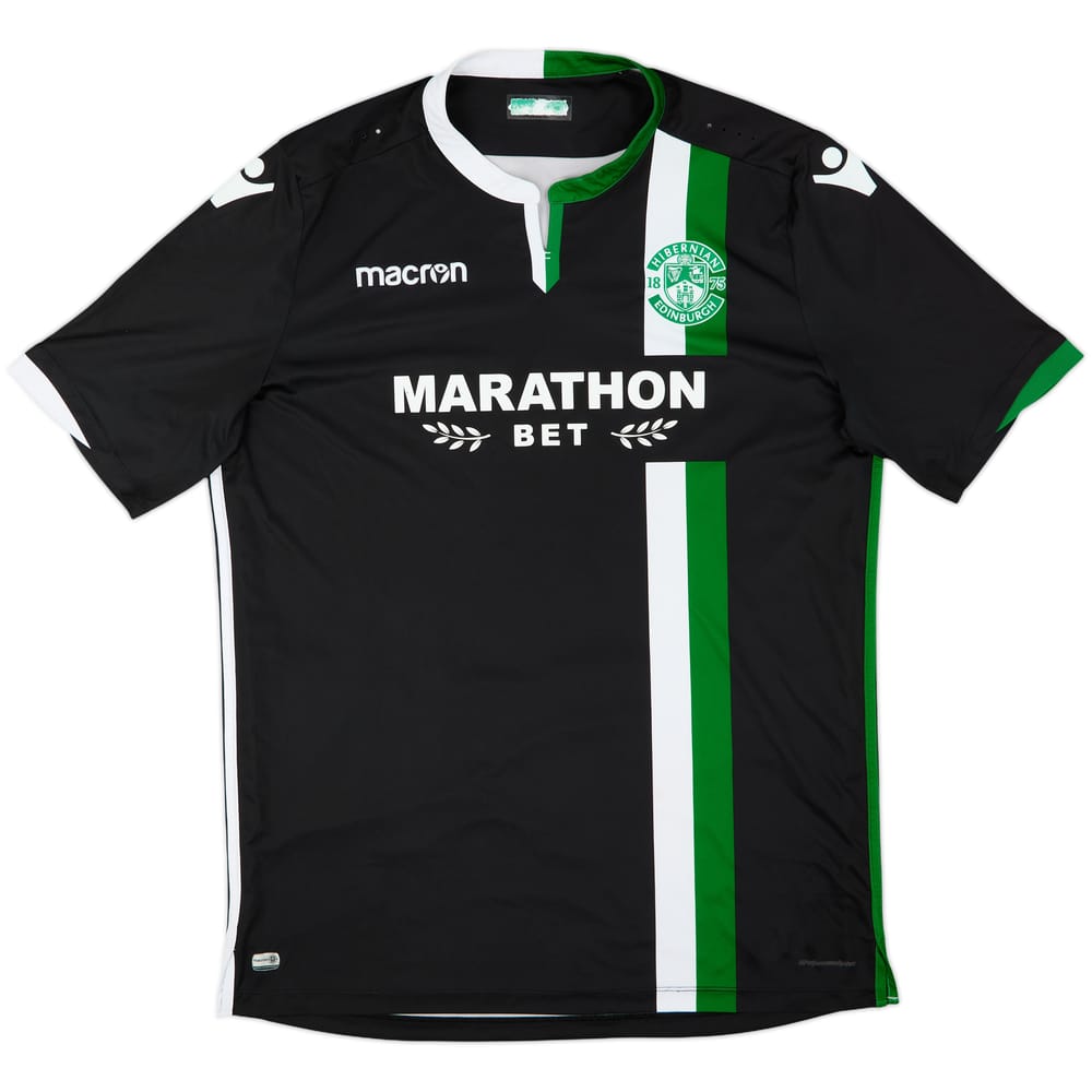2017-18 Hibernian Away Shirt - 7/10 - (XL)
