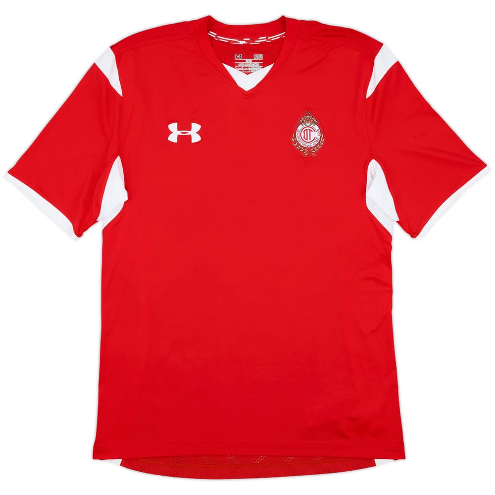 2014-15 Deportivo Toluca Under Armour Training Shirt - 9/10 - (L)