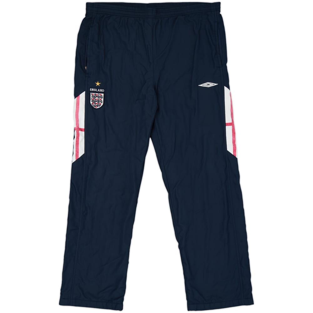 2004-06 England Umbro Track Pants/Bottoms - 5/10 - (L)