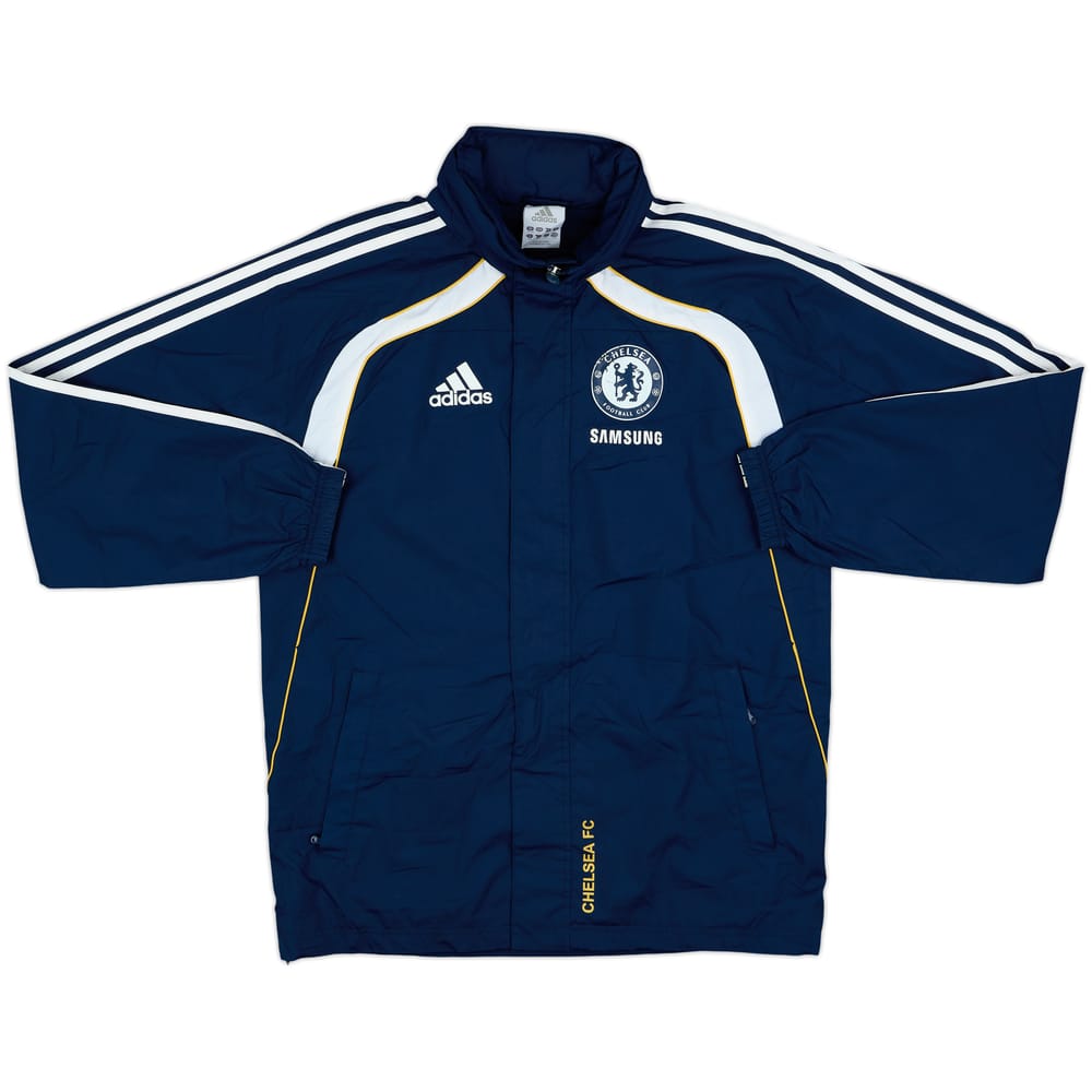 2010-11 Chelsea adidas Hooded Rain Jacket - 6/10 - (S)