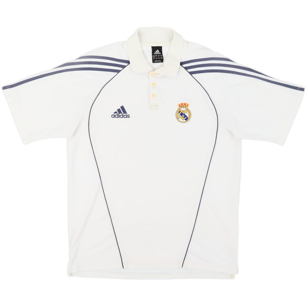 2005-06 Real Madrid adidas Polo Shirt - 8/10 - (M)