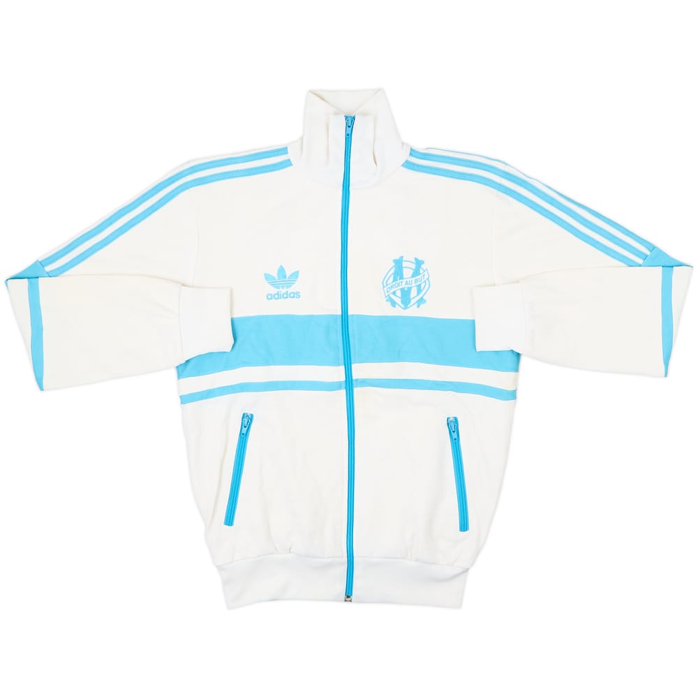2008-09 Olympique Marseille adidas Track Jacket - 7/10 - (S)