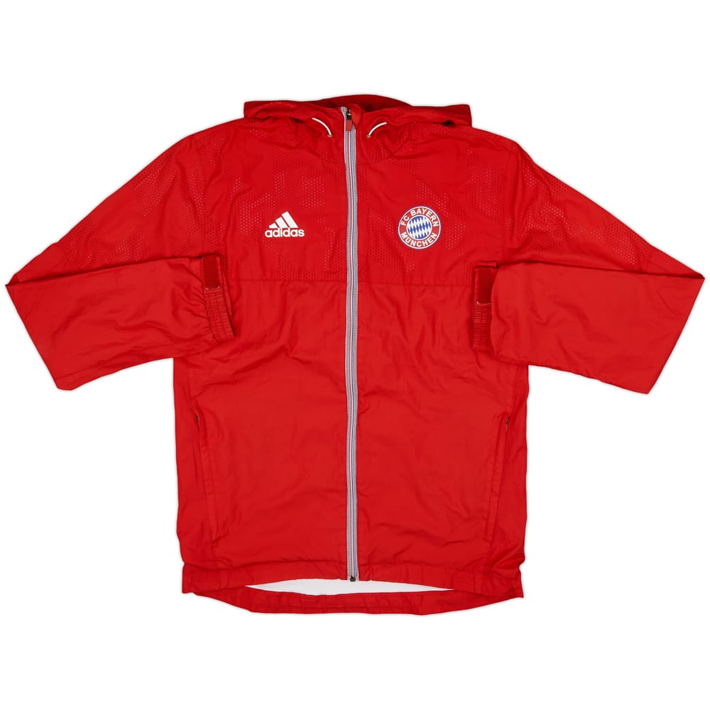 2013-14 Bayern Munich adidas Hooded Track Jacket - 10/10 - (S)