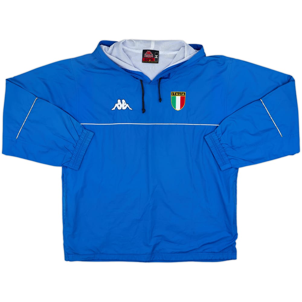 2000-01 Italy Kappa Hooded Drill Top - 6/10 - (M)